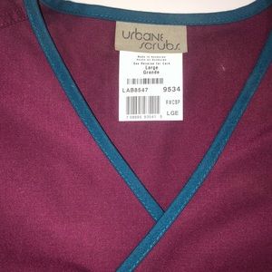 Urbane scrub top
